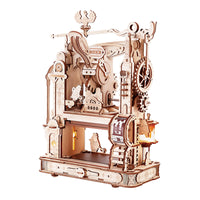 Vintage Printing Press – 3D Wooden Mechanical Puzzle Kit