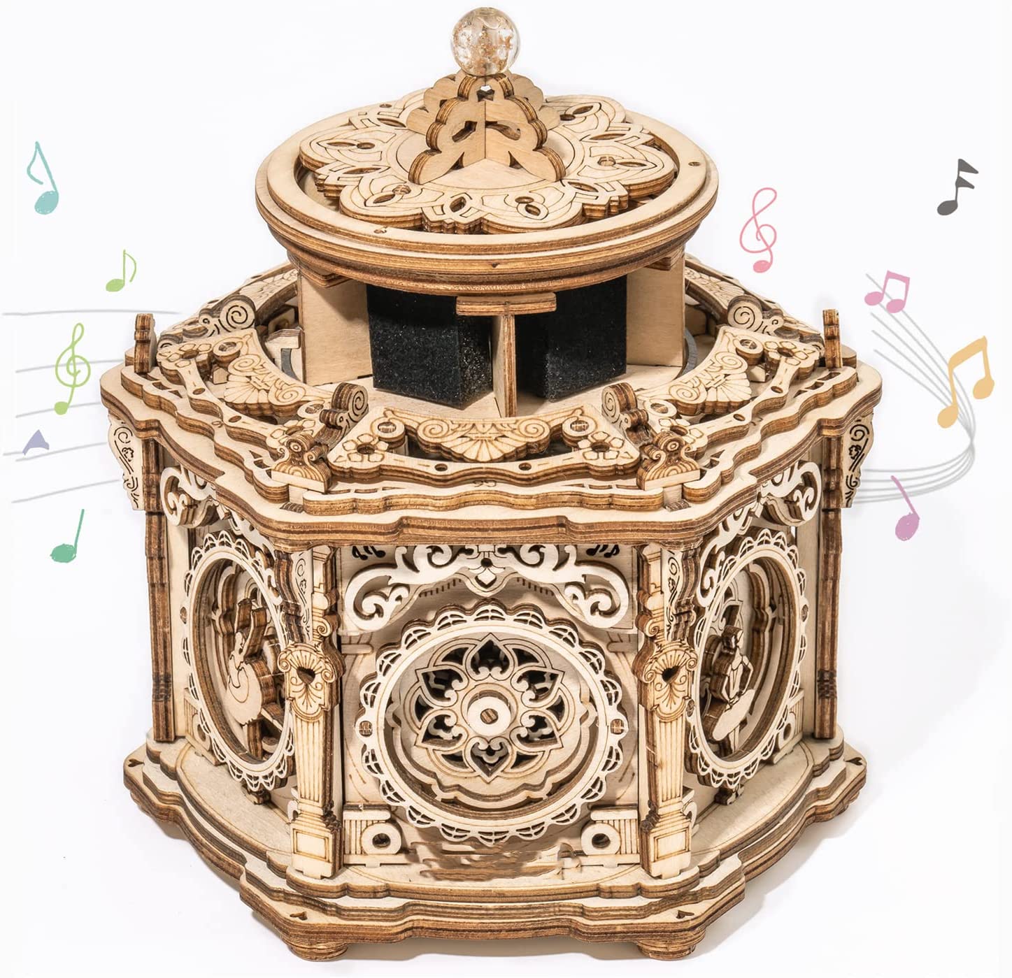 Secret Garden – Elegant Wooden Music Box Kit