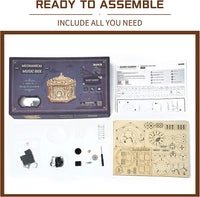 Secret Garden – Elegant Wooden Music Box Kit