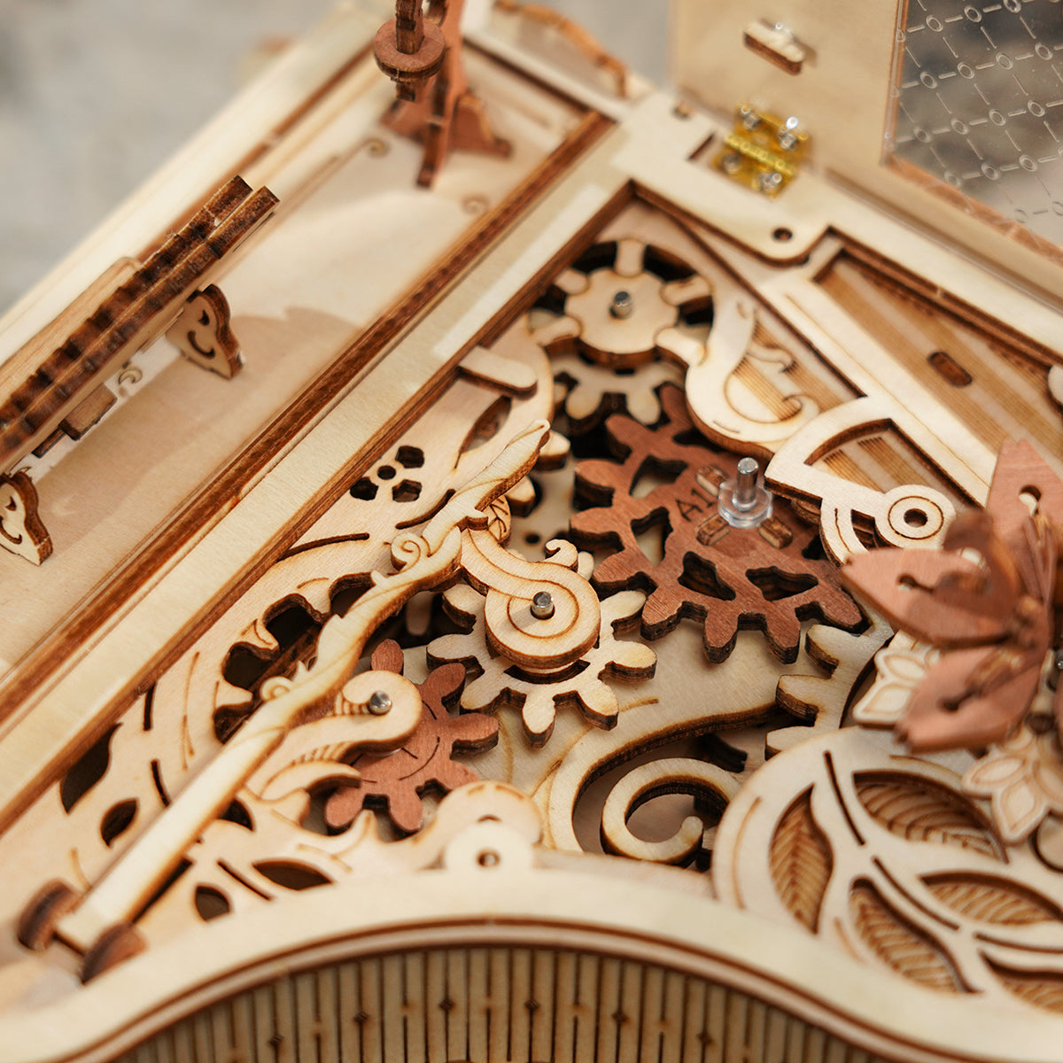Magic Wooden Piano – 3D Mechanical Music Box Gift