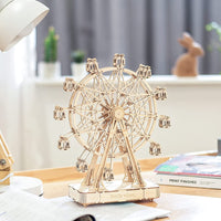 Wooden Ferris Wheel – Rotating Gift Music Box