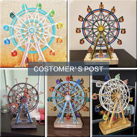 Wooden Ferris Wheel – Rotating Gift Music Box