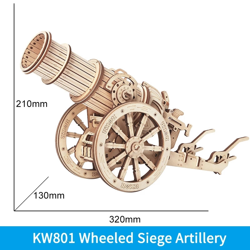 Heavy Ballista – 3D Wooden War-Game Puzzle Model
